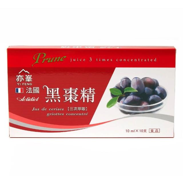 亦爕 法國ACTIDIET黑棗精x3盒(10gx10入/盒)