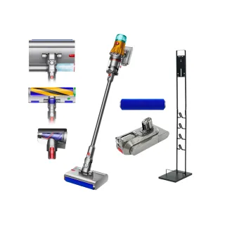 【dyson 戴森】V12s Detect Slim Submarine SV46 乾溼全能洗地吸塵器(雙主吸頭 全新升級版 洗地機)