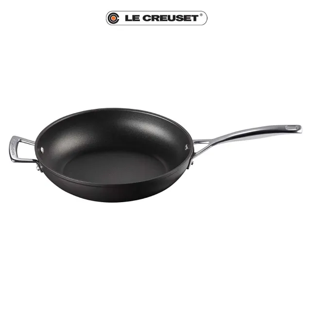 【Le Creuset】超完美不沾鍋-單柄單耳煎鍋28cm