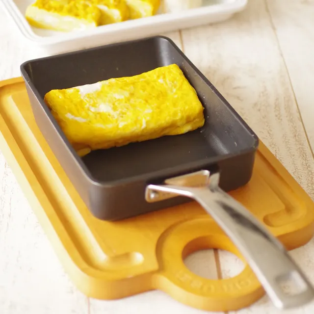 【Le Creuset】超完美不沾鍋系列-單柄玉子燒煎鍋18cm