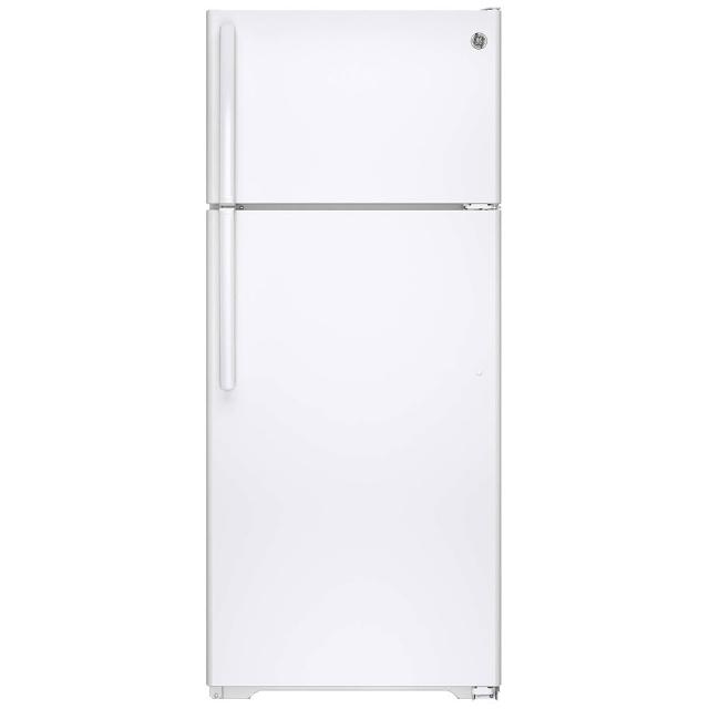 GE奇異 GTS18HGNRWW GE奇異 GTS18HGNRWW 雙門冰箱,美國原裝製造,尺寸高171x寬72x深78cm,重量75KG,提供512L大容量(冷藏392L/冷凍120L),適閤家庭使用。採用定頻馬達,右開門設計,耗電量僅336kWh/年,能源效率第2級並有節能標章,環保R600冷媒。電壓120V/60Hz/15A,全機及壓縮機保固1年,含基本安裝服務,BSMI許可T39084,品質保證。