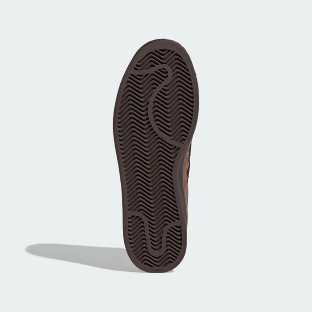 【adidas 愛迪達】Superstar II 男 運動休閒鞋 貝殼鞋 舒適 穿搭 棕黑(JR6990)