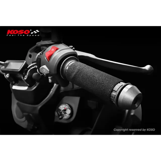 【KOSO】可拆式加熱握把 II 機車把手 手把 (31~35mm / For DC 5 V)