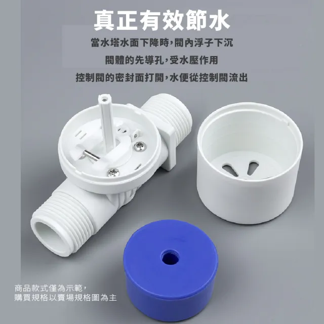 【五金工具】全自動水位控制器-水平四分內裝(水塔 水箱 免用電 控制閥 浮球閥 水位開關)