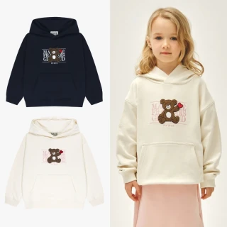 【MARITHE FRANCOIS GIRBAUD】官方旗艦 童款熊熊LOGO連帽上衣(多款任選)