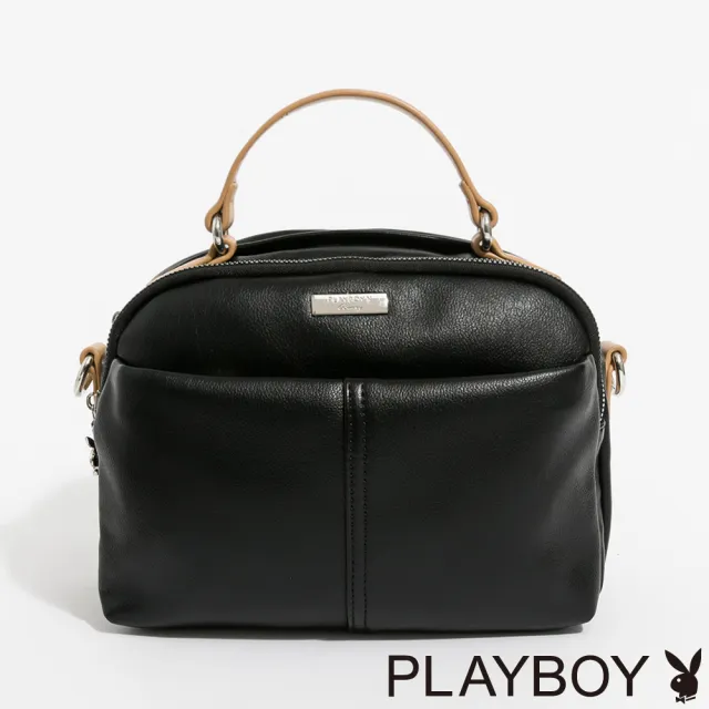 【PLAYBOY】斜背包 Swanky系列 - 黑色