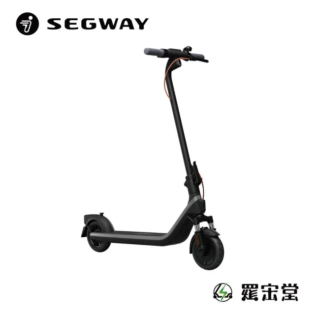 【Segway】電動滑板車E2 Plus II(輕巧便攜全新車款 收納後車箱首選)