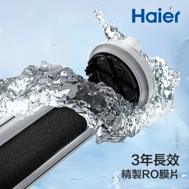 【Haier 海爾】RO四段溫控瞬熱淨水器 三年份替換濾芯(PCB*3+RO*1)