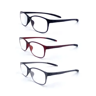 【EYEFUL】抗藍光老花眼鏡 輕量耐彎曲款 男女通用(可夾口袋 輕鬆攜帶不易丟失 濾藍光閱讀眼鏡)