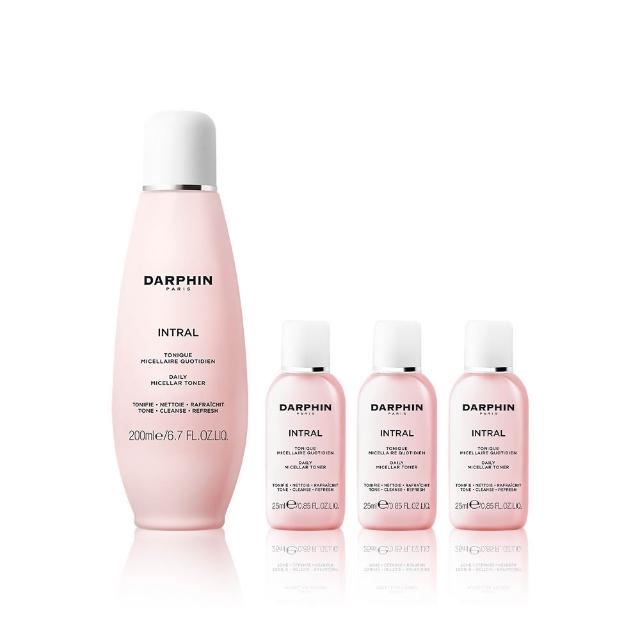 【DARPHIN 朵法】粉紅淨膚洗卸組(全效舒緩淨膚水200ml)
