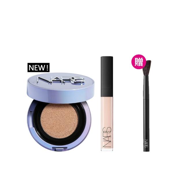 【NARS】星漾透亮無暇組(妝點甜心遮瑕蜜+裸光凝亮水精華氣墊粉餅/小光圈 (星漾幻境版)