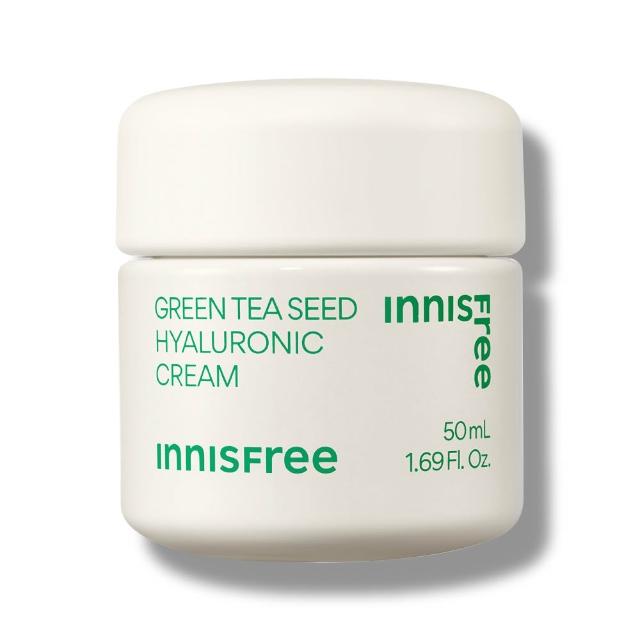 【innisfree】綠茶籽玻尿酸保濕霜 50ml