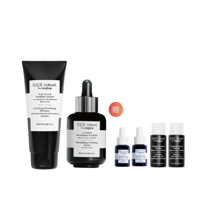 SISLEY希思黎 賜活重升濃密雙神器 是專為受損髮絲設計的修復護髮系列，包含洗髮精與潤髮乳兩款產品，能深入修復髮絲結構，強化髮質，提升頭髮的濃密度與光澤感，讓頭髮更健康強韌。