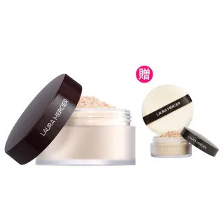 【LAURA MERCIER 蘿拉蜜思】★38女王節限定★ 煥顏透明蜜粉29g超殺組(冠軍蜜粉/定妝散粉)