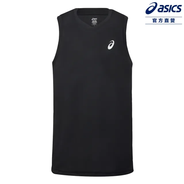 【asics 亞瑟士】籃球背心 男女中性款 亞洲版 籃球上衣 2063A477-001