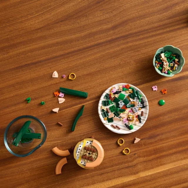 【LEGO 樂高】Botanicals 10343 迷你蘭花(居家擺設 花藝植栽 節慶禮物 玩具模型 禮物)