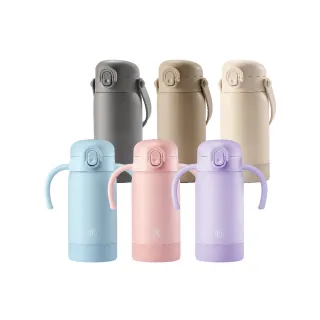【Simba 小獅王辛巴】TEENYLITE不鏽鋼保溫瓶330ml(把手型/手提型/兒童水壺/兒童水杯)