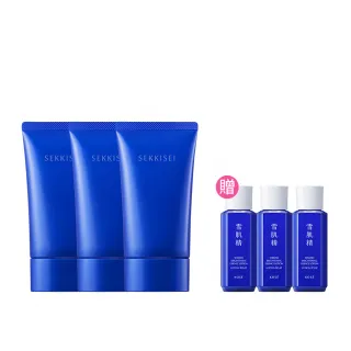 【KOSE 高絲】雪肌精漾活UV全效防曬凝膠70ml 三入組(贈澄白薏透露30mlx3)
