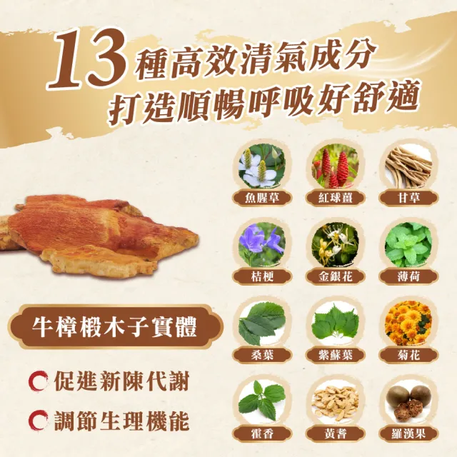 【BAO CHIN LING 寶芝靈】牛樟芝清氣順｜呼吸道保健食品推薦！
