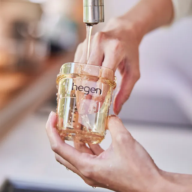 【hegen】總代理｜PCTO™金色奇蹟PPSU多功能方圓型寬口奶瓶 330ml 雙瓶組(嫣粉/沁藍/漾紫/柔褐楓)