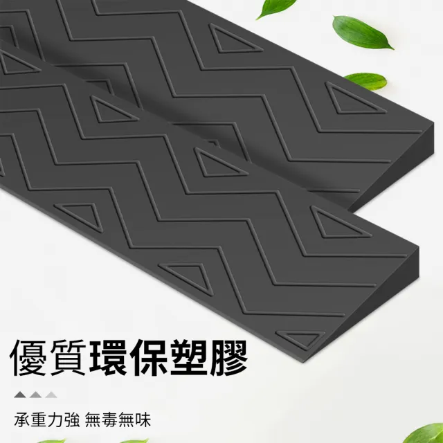 2公分台階墊 無障礙坡 斜坡墊高板 門檻斜坡板 618-HBA0208100B 門檻坡道 輪椅推車適用 斜坡板