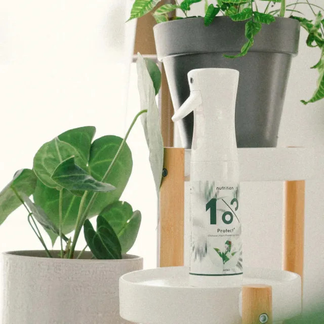 【1%植物關鍵】1%Protect+甲殼素植物驅蟲噴霧300ml*2(植物 抑制蟲卵 剋紅蜘蛛介殼蟲 驅蟲防蟲+養護 居家)