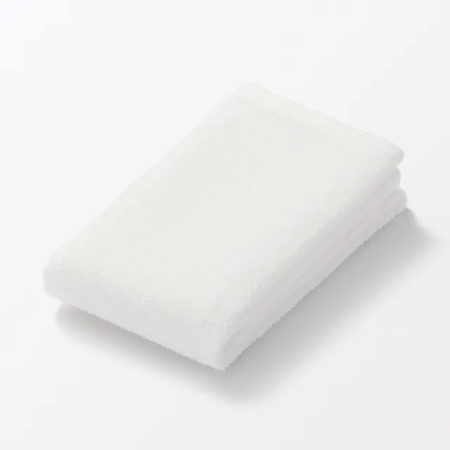 【MUJI 無印良品】柔軟薄型面用巾(柔白/灰色/墨灰/米色/藍色)
