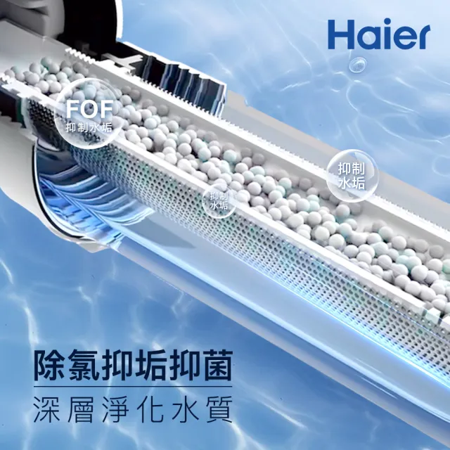 【Haier 海爾】海爾電熱水器專用 抑垢美膚大藍瓶 專用濾芯(HR-SC-V2F)