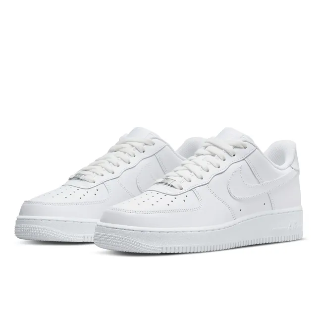【NIKE 耐吉】休閒鞋 男鞋 運動鞋 AF1 AIR FORCE 1 07 白 CW2288-111