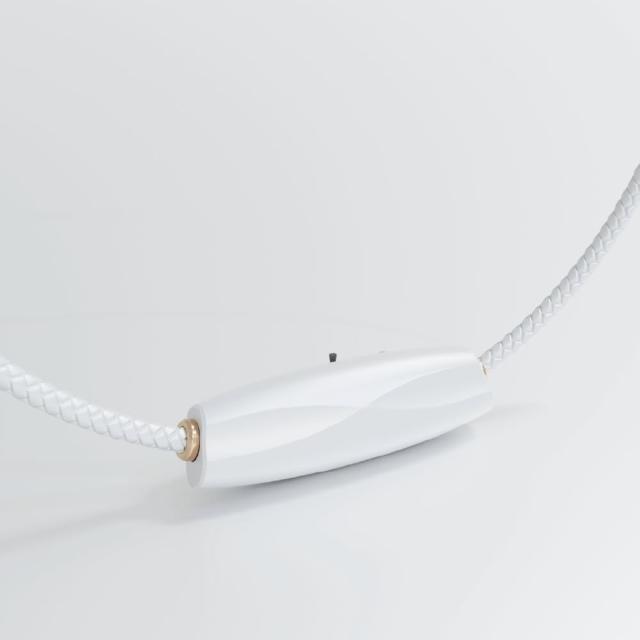 【ible】Airvida M1鈦項圈50公分穿戴式負離子空氣清淨機(珍珠白)