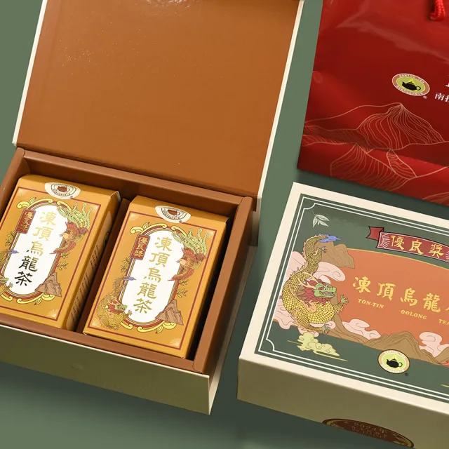 【沁意】南投比賽茶-凍頂烏龍優良獎(300gx2入/盒)