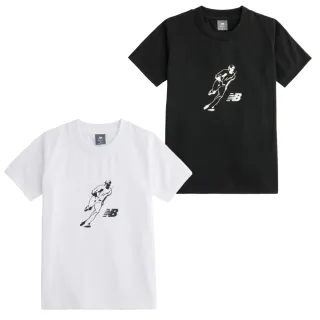 【NEW BALANCE】NB 童裝 童裝大谷翔平x短袖上衣_YT61E9C7BK_YT61E9C7WT_男童/女童_黑色/白色