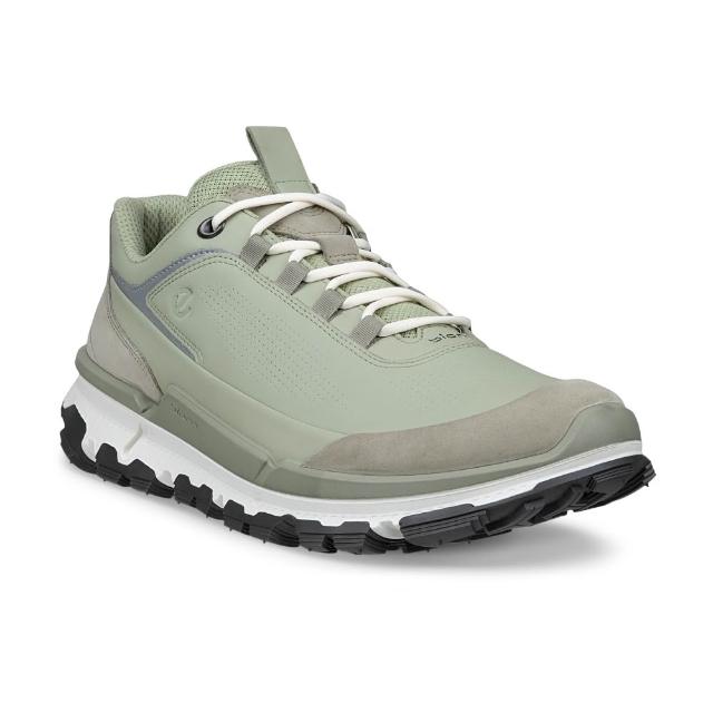 【ecco】BIOM 2.2 TRL M 蹤跡健步經典防水戶外休閒鞋 男鞋(草綠色/茶綠色/軍綠色 84237461698)
