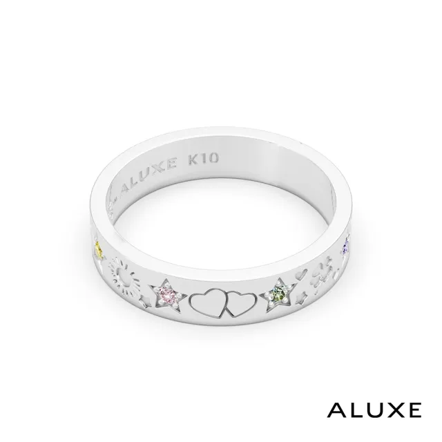 【ALUXE 亞立詩】10K金 童話光影戒指 RG0307 (CareBears聯名系列)