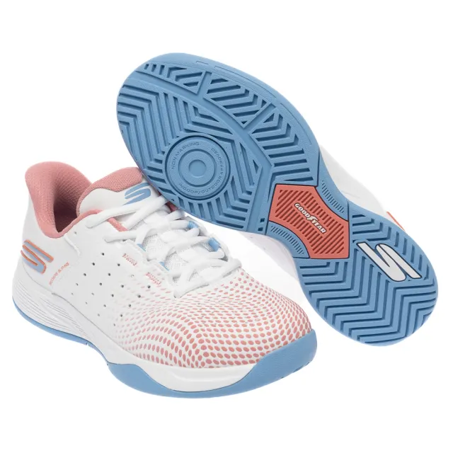 【SKECHERS】女鞋 訓練系列 訓練鞋 匹克球鞋 SKECHERS VIPER COURT CLASSIC(172101CWLBP)