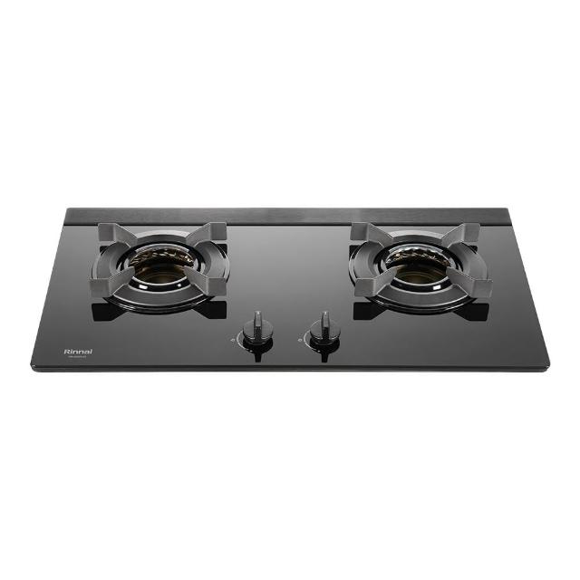 【林內】檯面式內焰玻璃雙口爐RB-N2601GB(基本安裝)