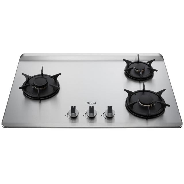 【林內】檯面式彩焱不銹鋼三口爐RB-L3700SL(基本安裝)