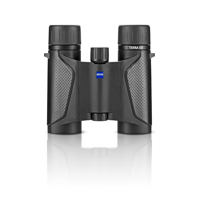 【ZEISS 蔡司】Terra ED Pocket 10x25 黑 雙筒望遠鏡(公司貨)