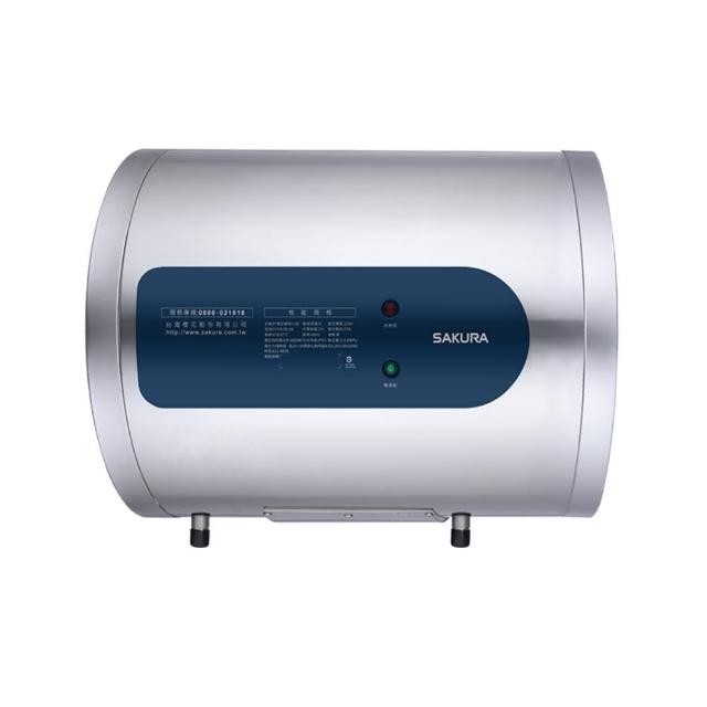 【SAKURA 櫻花】橫掛式倍容儲熱式電熱水器6加侖(EH0630AL6原廠安裝)