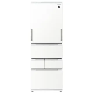 【SHARP 夏普】家電快配457L一級能效自動除菌智慧左右開任意門變頻冰箱(SJ-PW46KT-W)