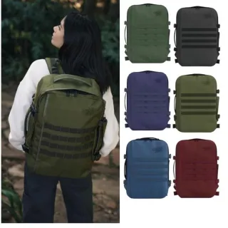 【CabinZero】英國輕旅登機大容量後背包44L 軍用款2.0(防潑水 登山背包 旅行後背包)