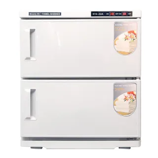 Beauty life毛巾加熱消毒櫃 毛巾加熱箱 加熱+殺菌燈 美容用具消毒箱 毛巾消毒櫃(雙層GJ-32A)