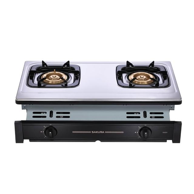 【SAKURA 櫻花】一級能效安全嵌入爐 (G6201S 原廠技師到府 基本安裝)