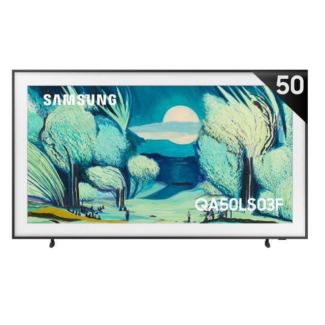 【Samsung 三星】50型 4K Frame畫框美學顯示器 50LS03F 壁掛安裝(QA50LS03FAXXZW)