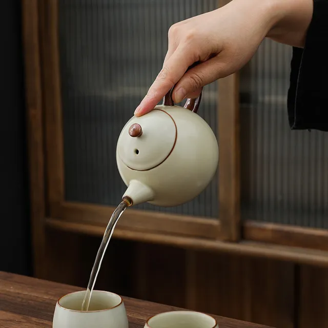 【Bravomart】汝窯西施壺茶具套組
