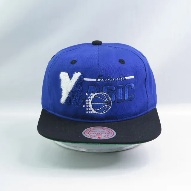 【M&N】NBA Varsity Letter 球帽 運動帽 (MN22BHA27OMBL 魔術隊)
