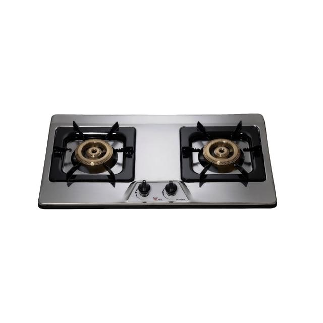 【喜特麗】雙口銅合金爐頭檯面爐JT-GC201S(原廠安裝)