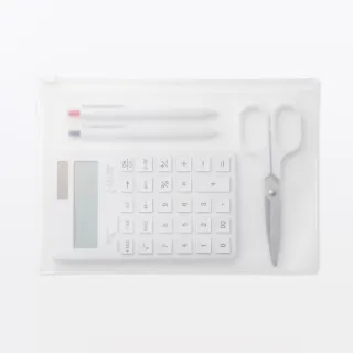 【MUJI 無印良品】EVA夾鍊收納袋/A5