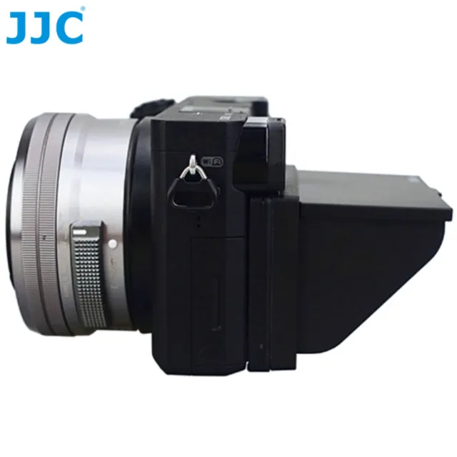 【JJC】索尼Sony副廠可折疊LCD液晶螢幕遮陽罩螢幕遮光罩LCH-A6(適a6600 a6500 a6400 a6300 a6100 a6000)