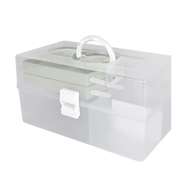 【livinbox 樹德】TB-503 薄霧系列手提箱(文具收納/小物收納)